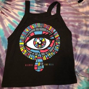Pierce the veil crop top